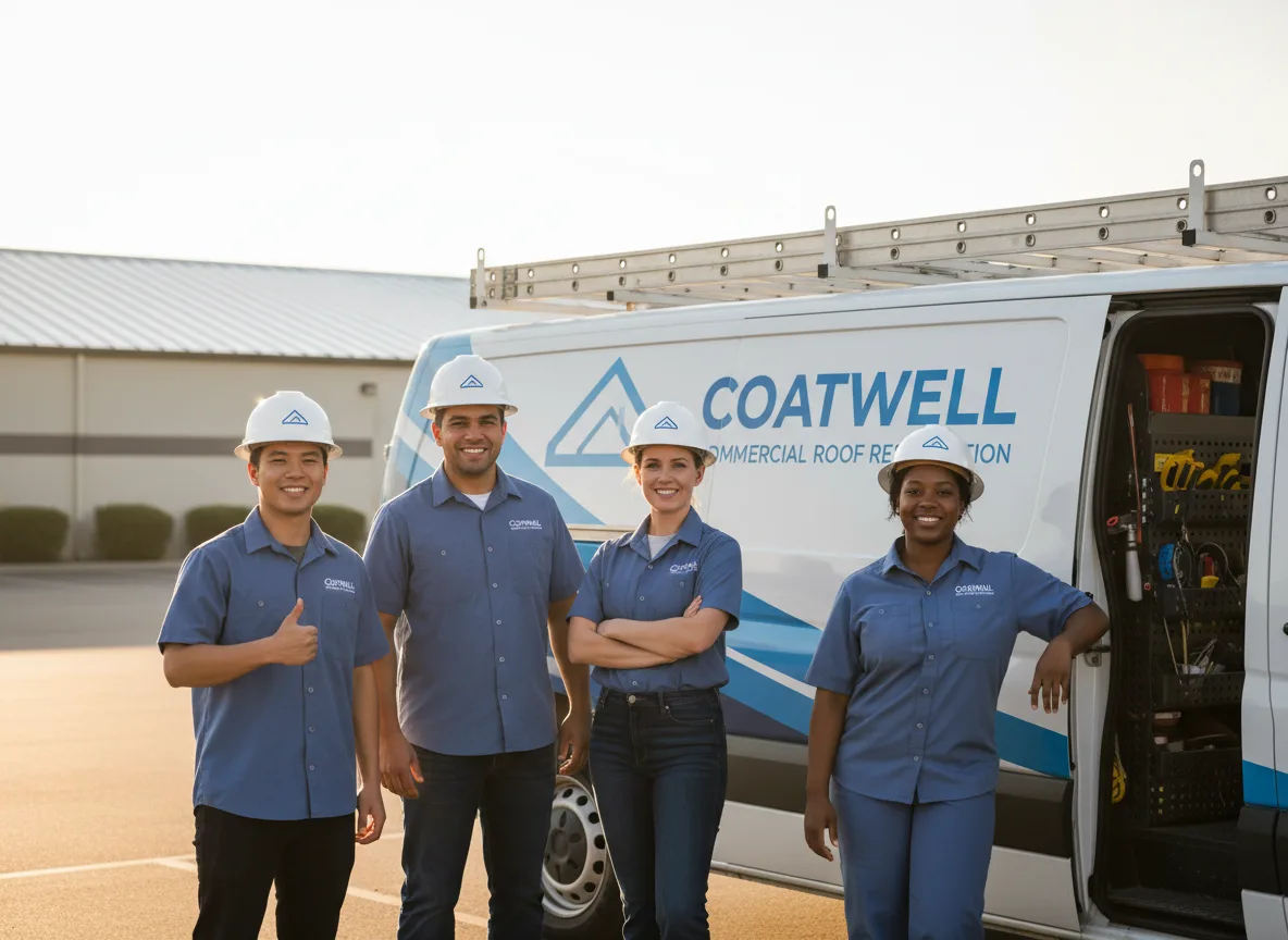 Commercial roof coating company in Helen, WV